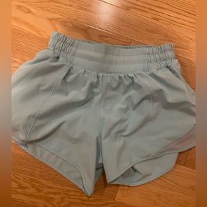 RARE Icing blue low rise 4 inch hotty hots